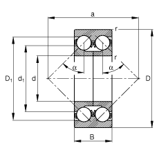 ǽ|S 3311-DA-MA, (j) DIN 628-3 ˜ʵҪߴpɷxʷփ(ni)Ȧ|  = 45