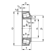 AFLS T7FC080, (j) DIN ISO 355 ˜ʵҪߴɷx{(dio)(ji)Ɍ