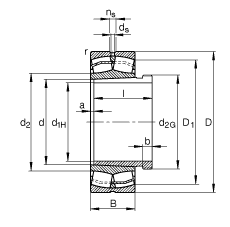 {(dio)ĝLS 21320-E1-K-TVPB + AHX320, (j) DIN 635-2 (bio)(zhn)Ҫߴ, F׺ж