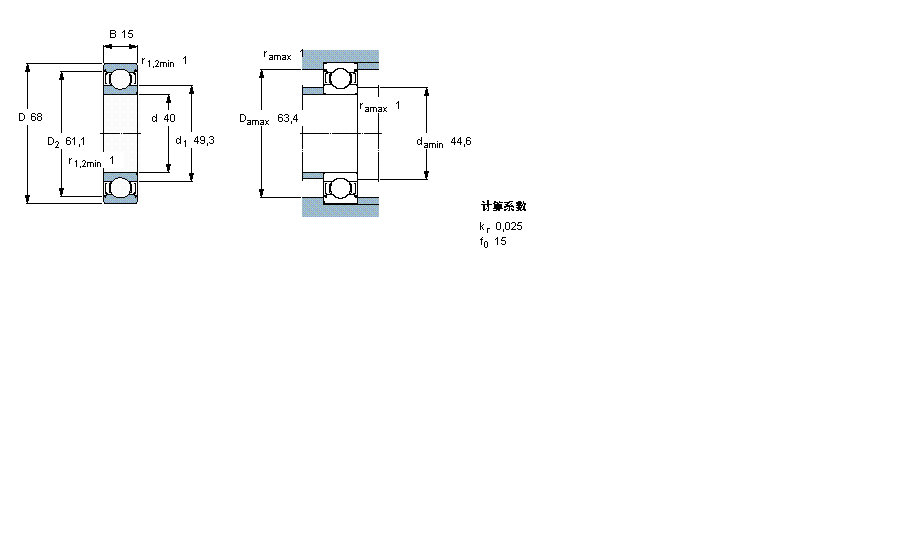 SKF 6008-2ZӱDƬ