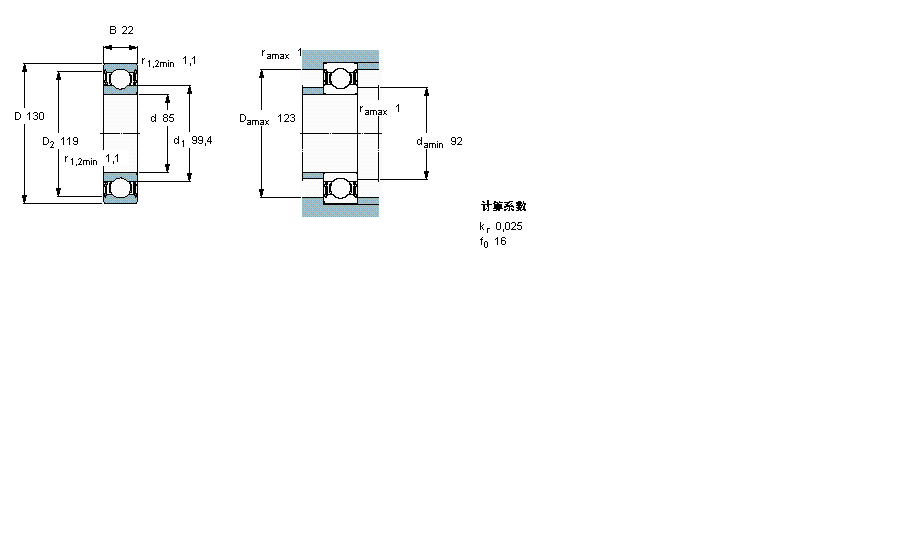 SKF 6017-2RS1ӱDƬ