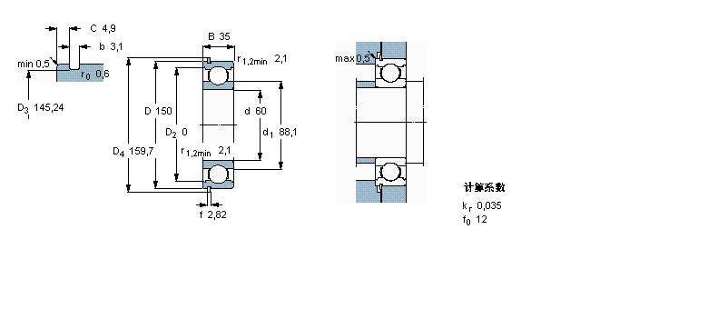 SKF 6412NRӱDƬ