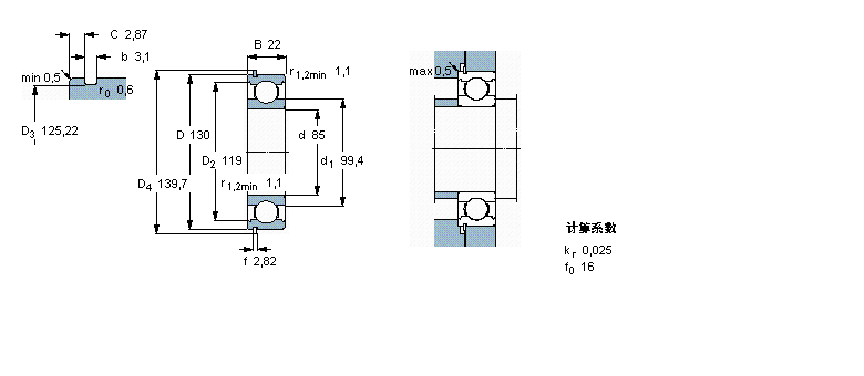 SKF 6017NRӱDƬ