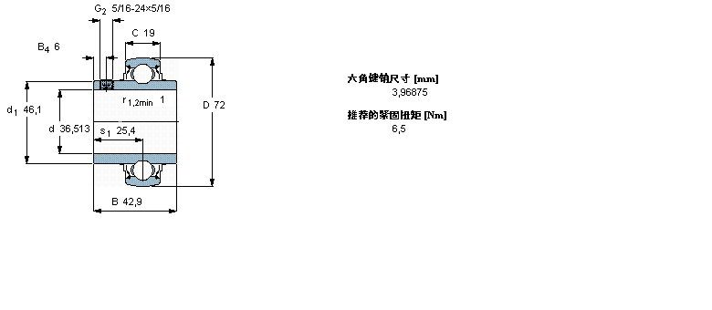 SKF Y-YAR207-107-2FW/VA228ӱDƬ