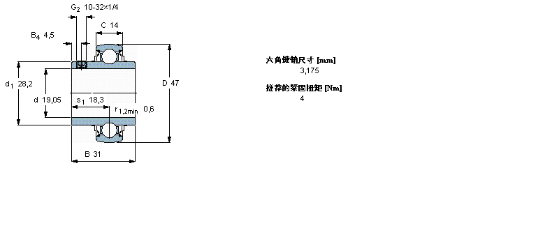SKF Y-YAR204-012-2FW/VA201ӱDƬ