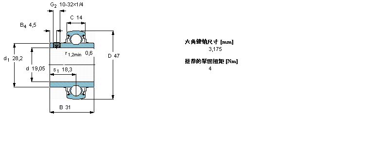 SKF Y-YAR204-012-2FW/VA228ӱDƬ