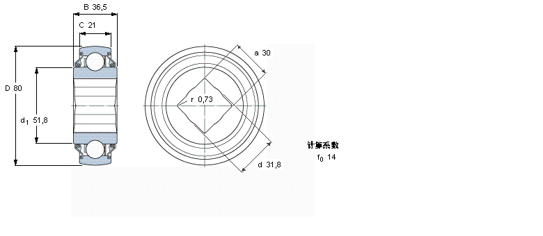 SKF Y-YQC208-102CWӱDƬ