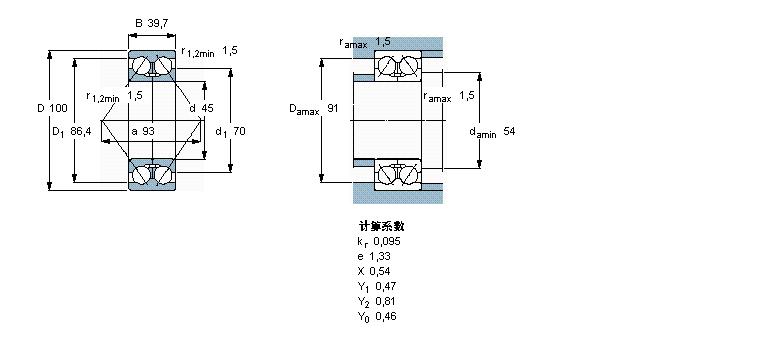SKF ǽ|3309DMAӱDƬ