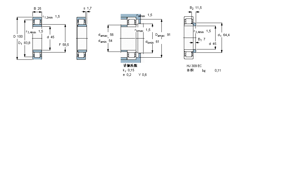 SKF ALNU309ECPӱDƬ