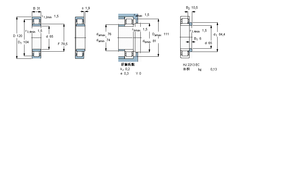 SKF ALNU2213ECJӱDƬ