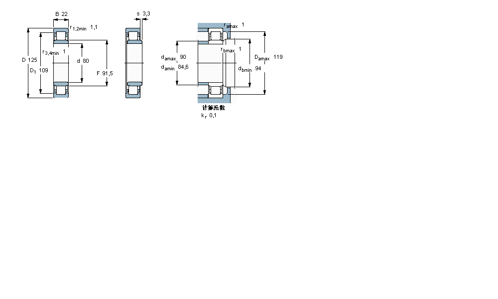 SKF ALNU1016ӱDƬ