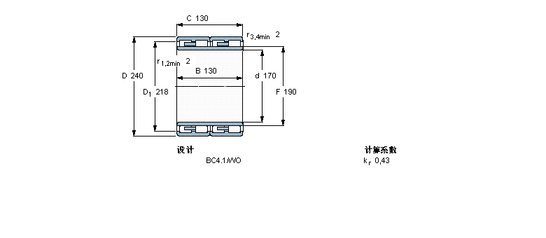 SKF ALBC4B635122ӱDƬ