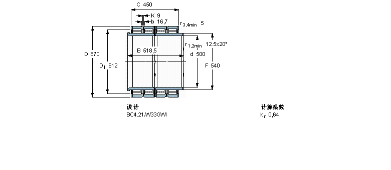 SKF ALBC4-8052/HAӱDƬ