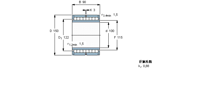 SKF ALNNU6020VӱDƬ