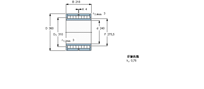 SKF ALNNU6048VӱDƬ