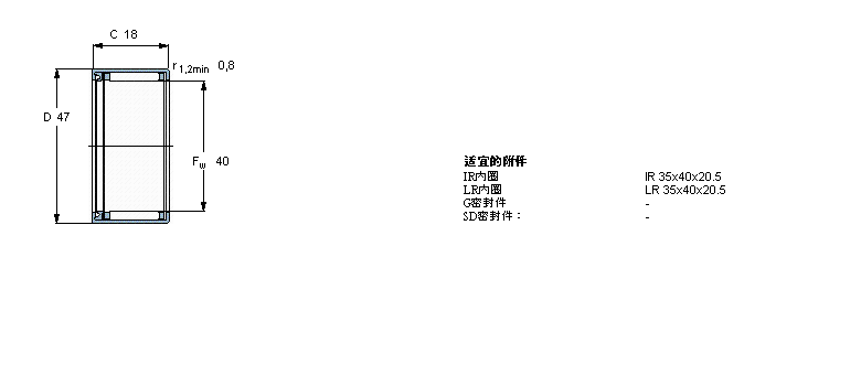 SKF LHK4018RSӱDƬ