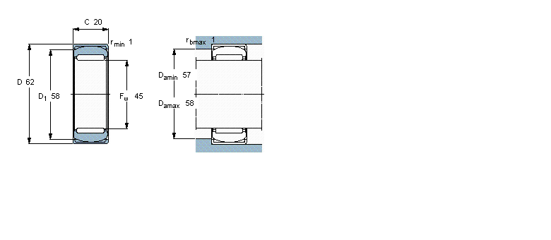 SKF LRPNA45/62ӱDƬ