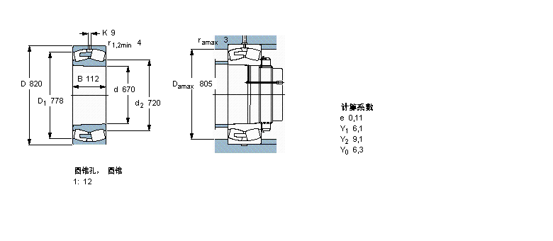 SKF L238/670CAKMA/W20ӱDƬ