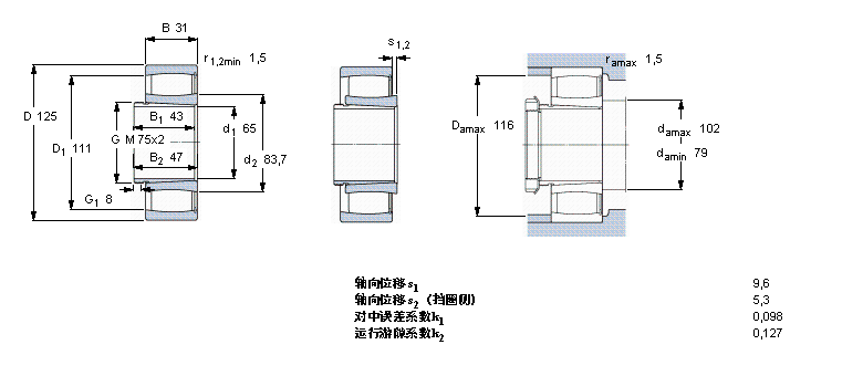 SKF CARBAh(hun)LC2214KV+AH314GӱDƬ