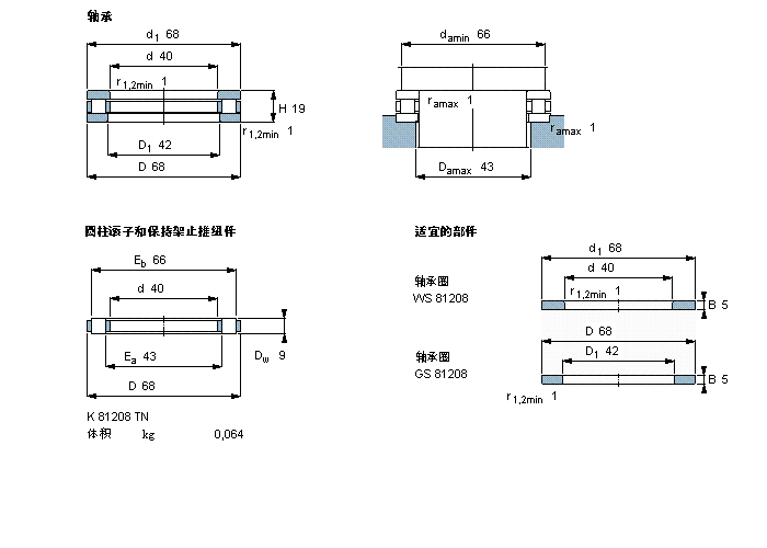 SKF AL81208TNӱDƬ