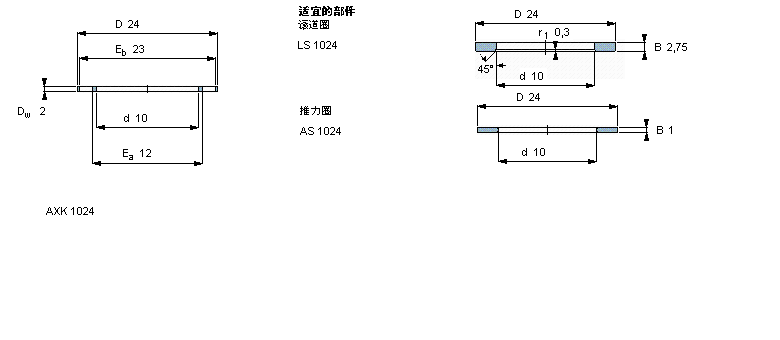 SKF LAXK1024ӱDƬ