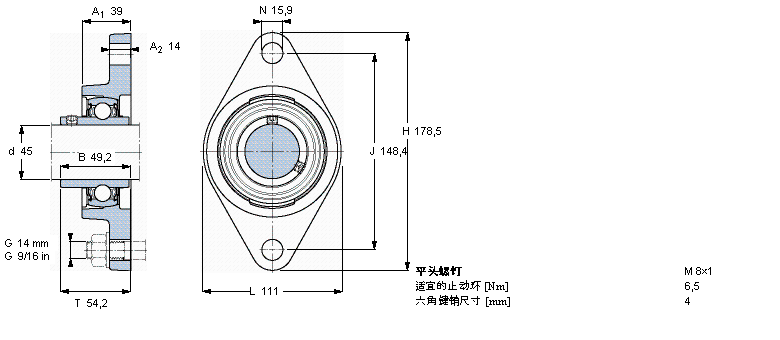 SKF ڸߜصY-ԪmԪEAFYT45TF/VA201ӱDƬ