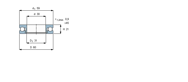 SKF ۺ51306V/HR22T2ӱDƬ