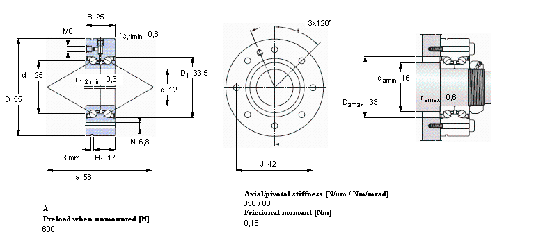 SKF ǽ| for screw drivesBEAM012055-2RSӱDƬ