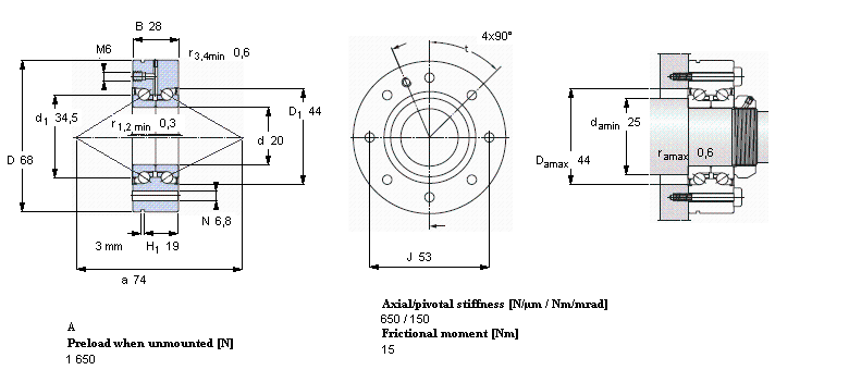 SKF ǽ| for screw drivesBEAM020068-2Z/PEӱDƬ