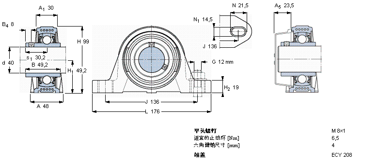SKF Y-ʽԪSYK40TFӱDƬ