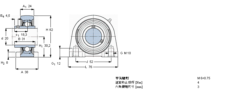 SKF Y-ʽԪSYFJ20TFӱDƬ