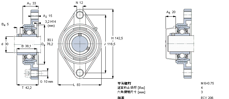 SKF Y-͎mԪFYTBKC30NTR/VE495ӱDƬ