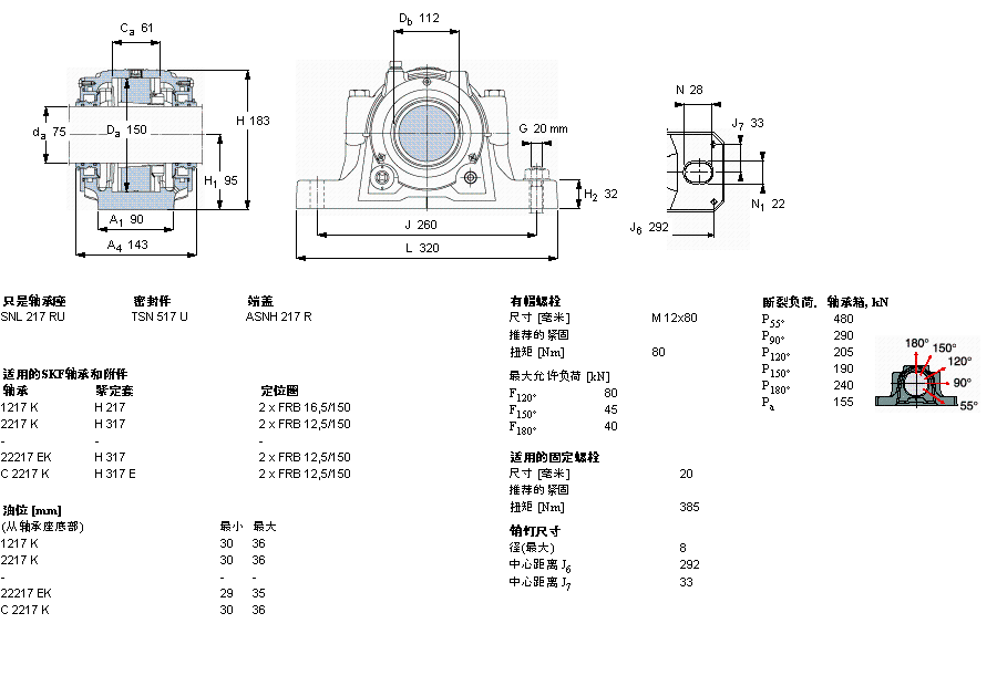 SKF ʷʽSNL517TURUӱDƬ